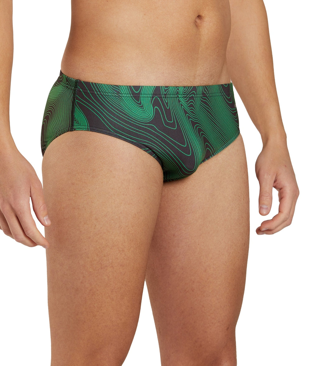 Sporti HydroLast Sonar Waves Brief Swimsuit (22-40)