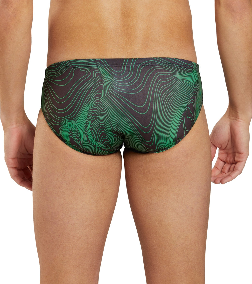 Sporti HydroLast Sonar Waves Brief Swimsuit (22-40)