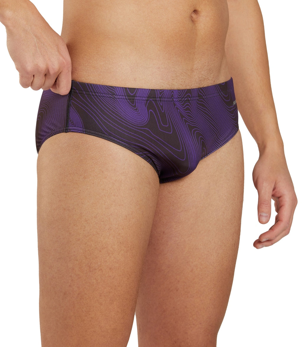 Sporti HydroLast Sonar Waves Brief Swimsuit (22-40)