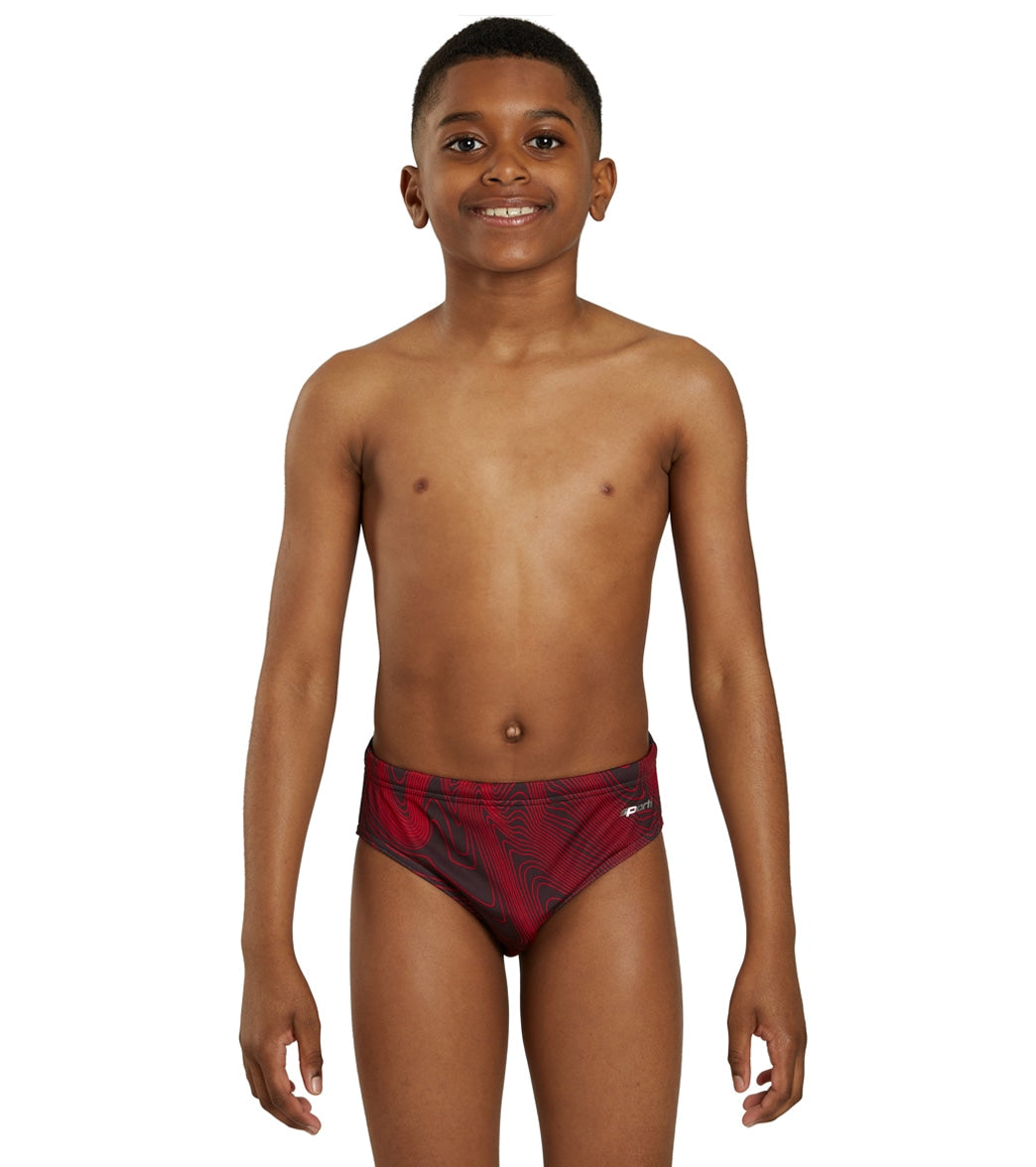 Sporti HydroLast Sonar Waves Brief Swimsuit (22-40)