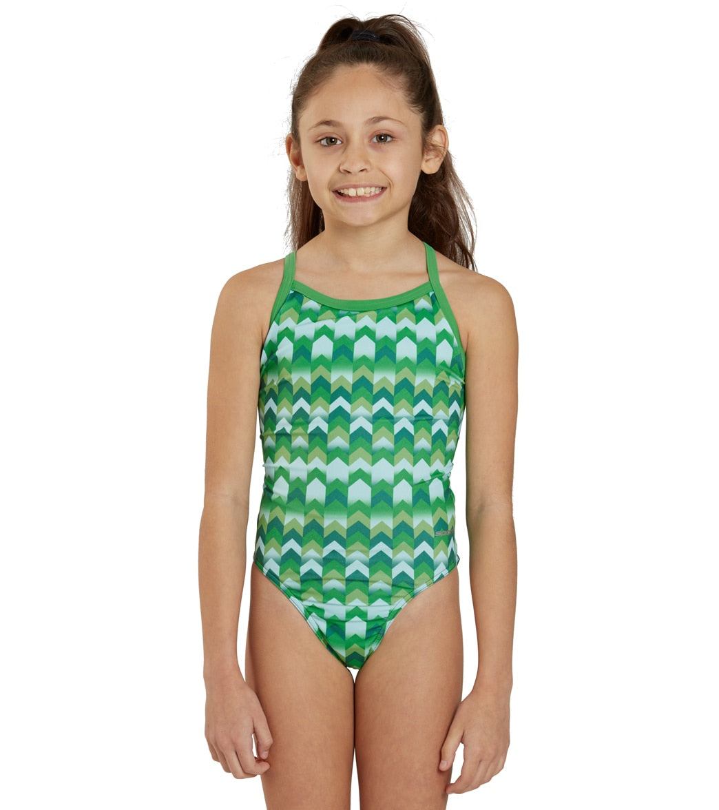 Sporti HydroLast Arrowhead Thin Strap One Piece Swimsuit (22-40)