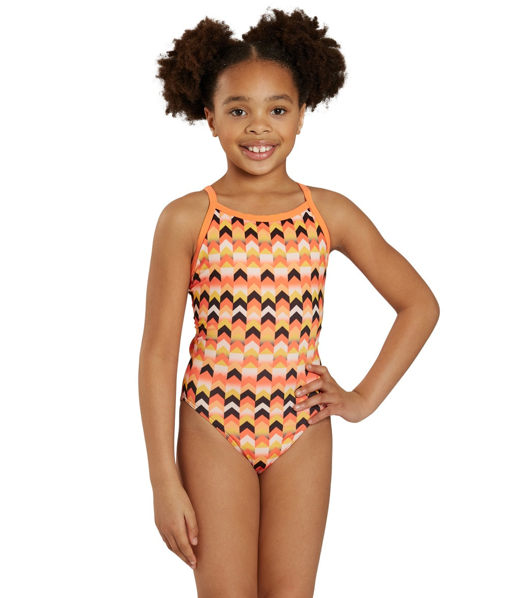 Sporti HydroLast Arrowhead Thin Strap One Piece Swimsuit (22-40)