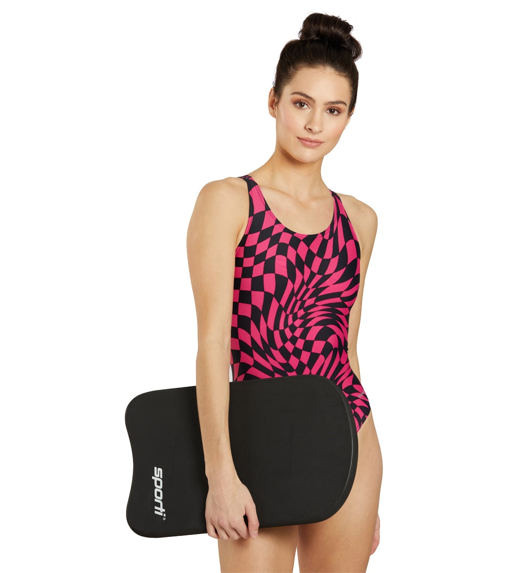 Sporti Checkmate Wide Strap One Piece Swimsuit (22-40)