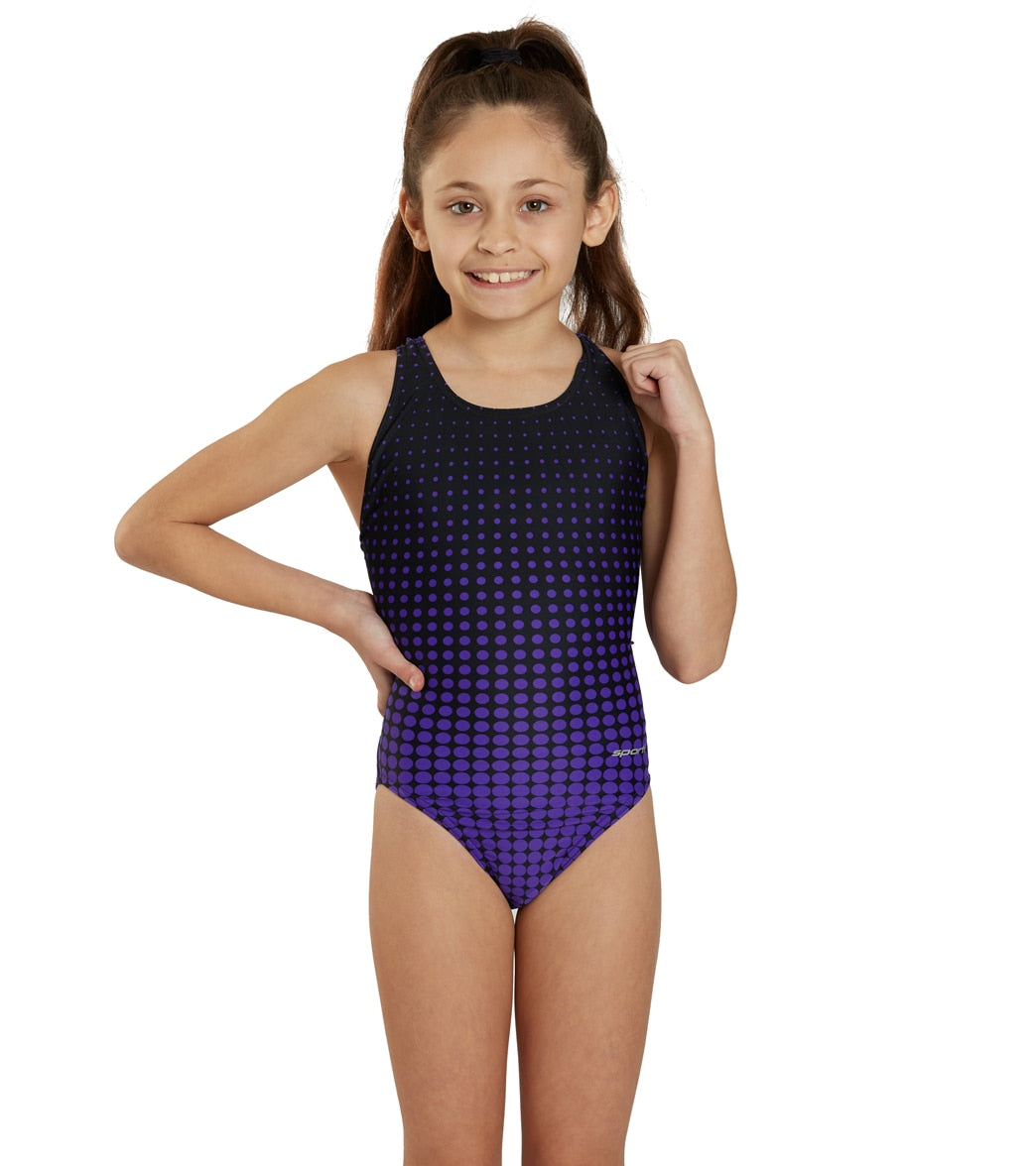 Sporti Molecule Wide Strap One Piece Swimsuit (22-44)