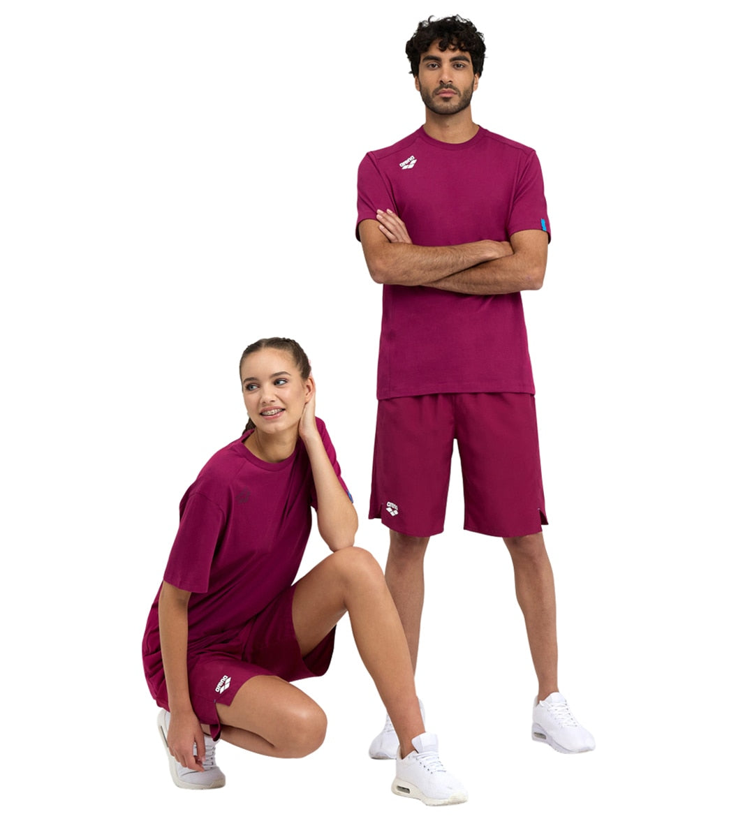 Arena Unisex Team Panel Short Sleeve T-Shirt