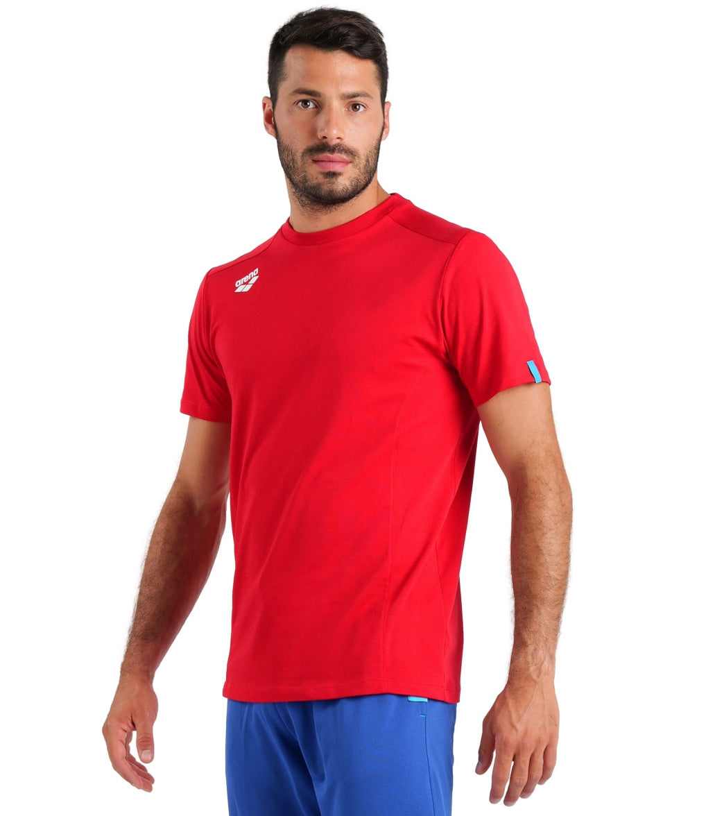 Arena Unisex Team Panel Short Sleeve T-Shirt