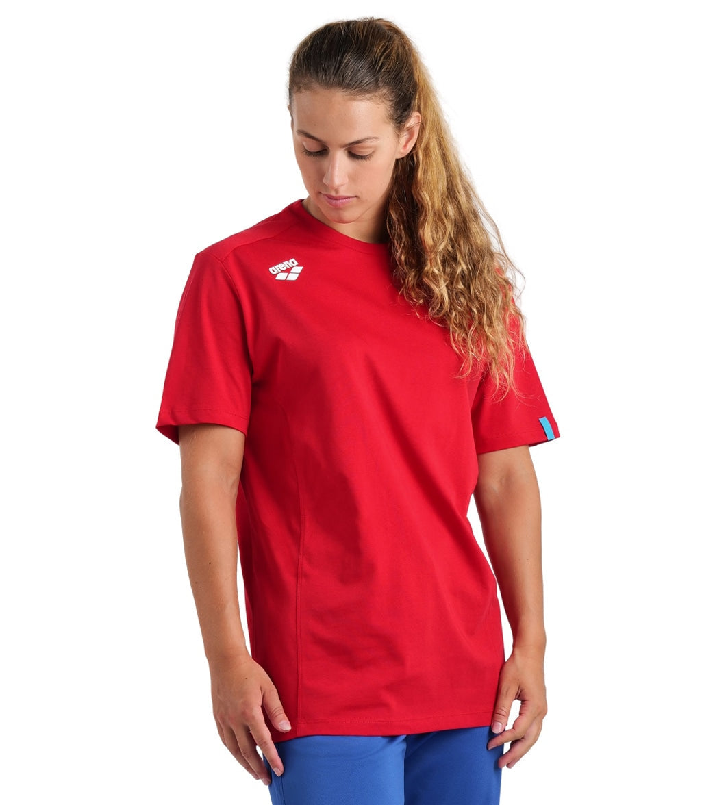 Arena Unisex Team Panel Short Sleeve T-Shirt