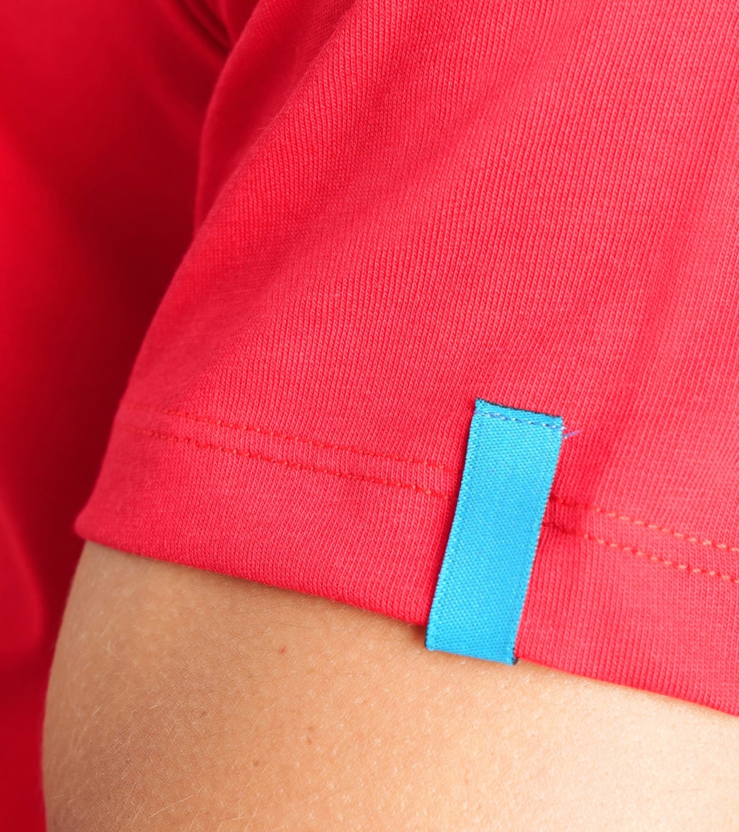 Arena Unisex Team Panel Short Sleeve T-Shirt