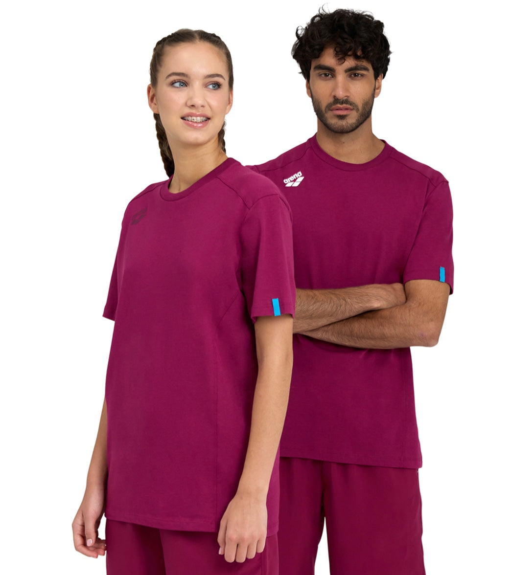 Arena Unisex Team Panel Short Sleeve T-Shirt