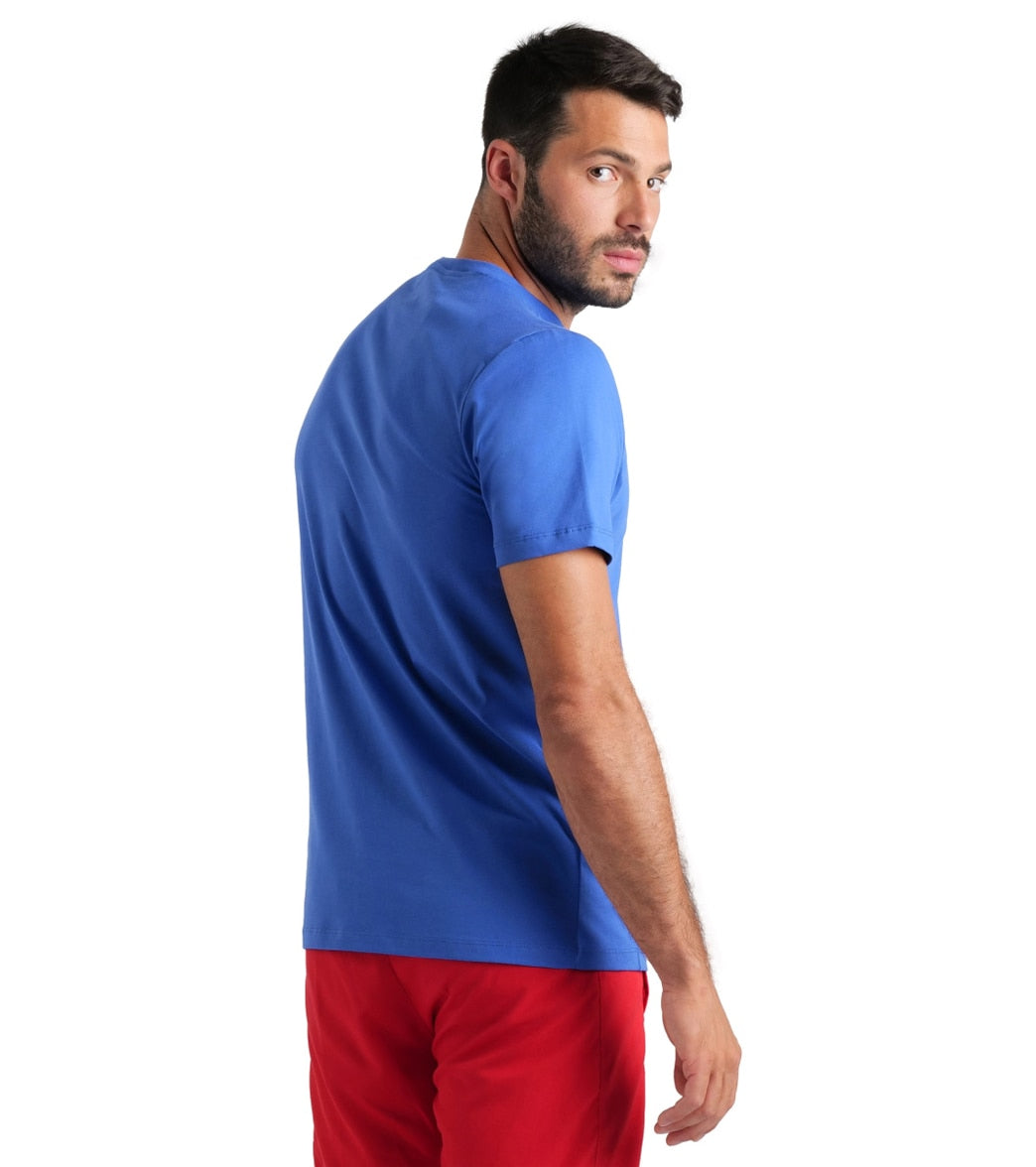 Arena Unisex Team Panel Short Sleeve T-Shirt