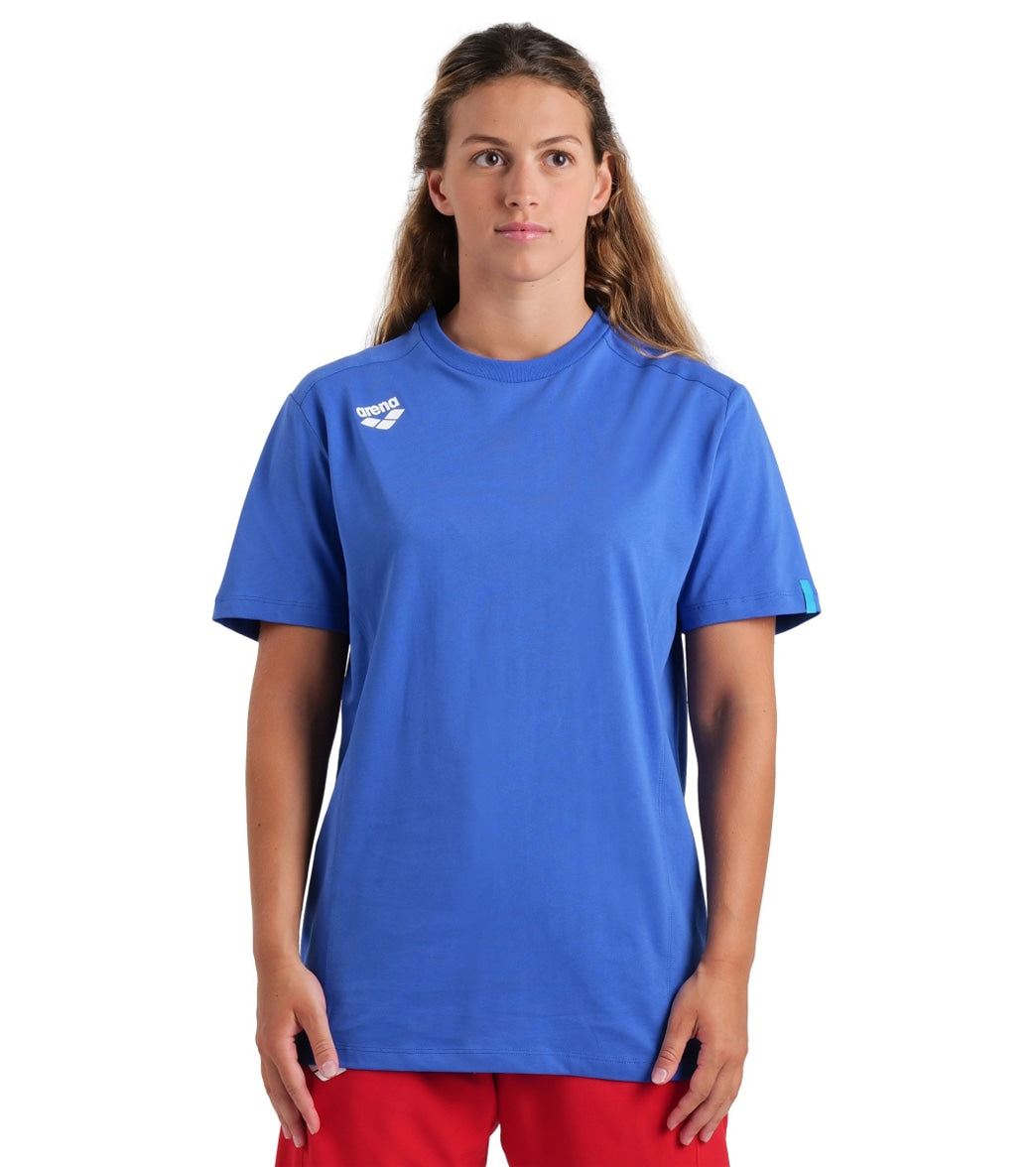 Arena Unisex Team Panel Short Sleeve T-Shirt