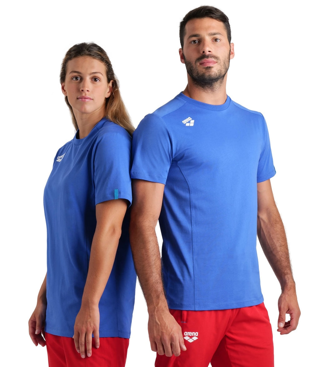 Arena Unisex Team Panel Short Sleeve T-Shirt