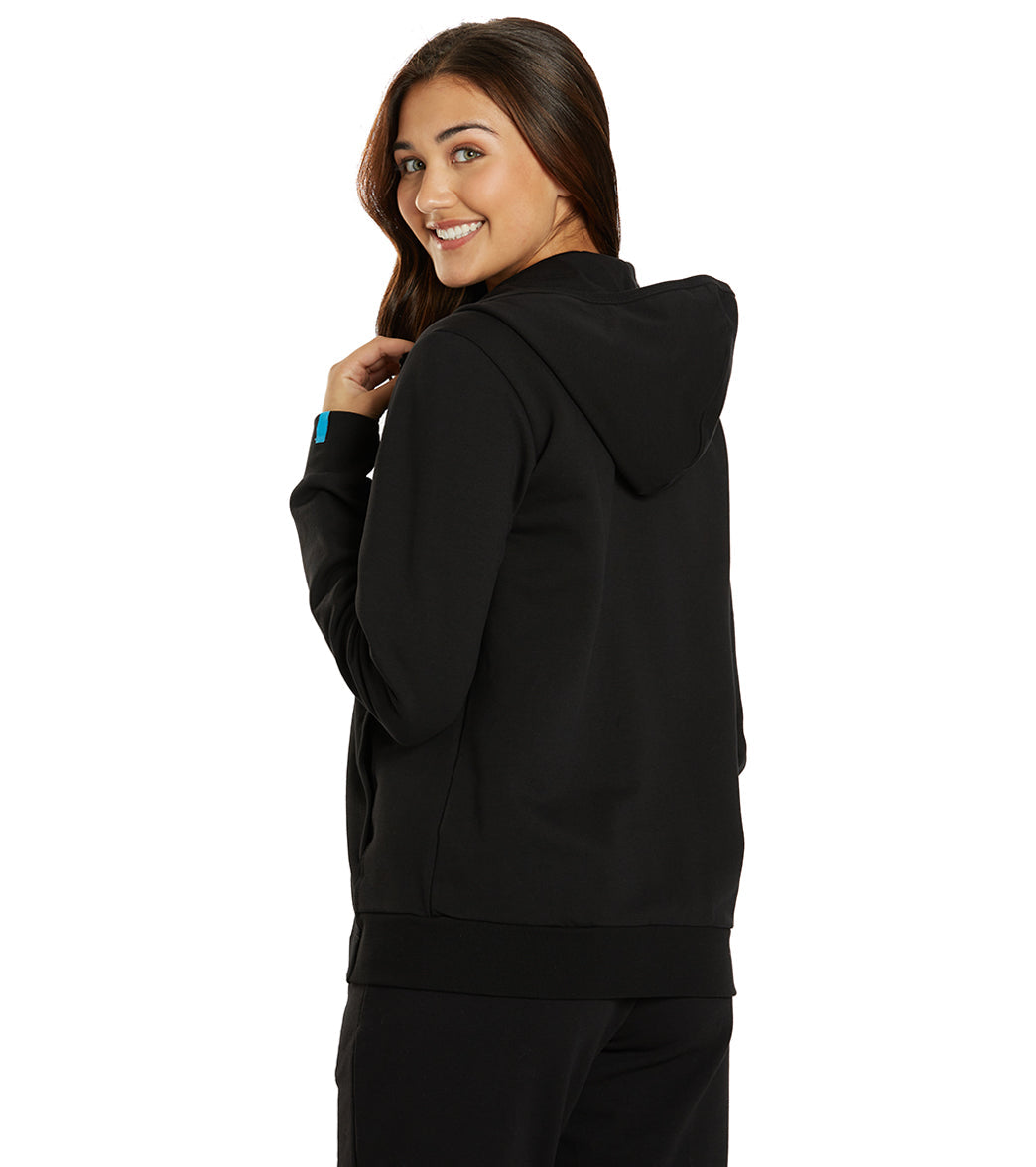 Arena Women's Team Panel Front Zipped Hooded Jacket