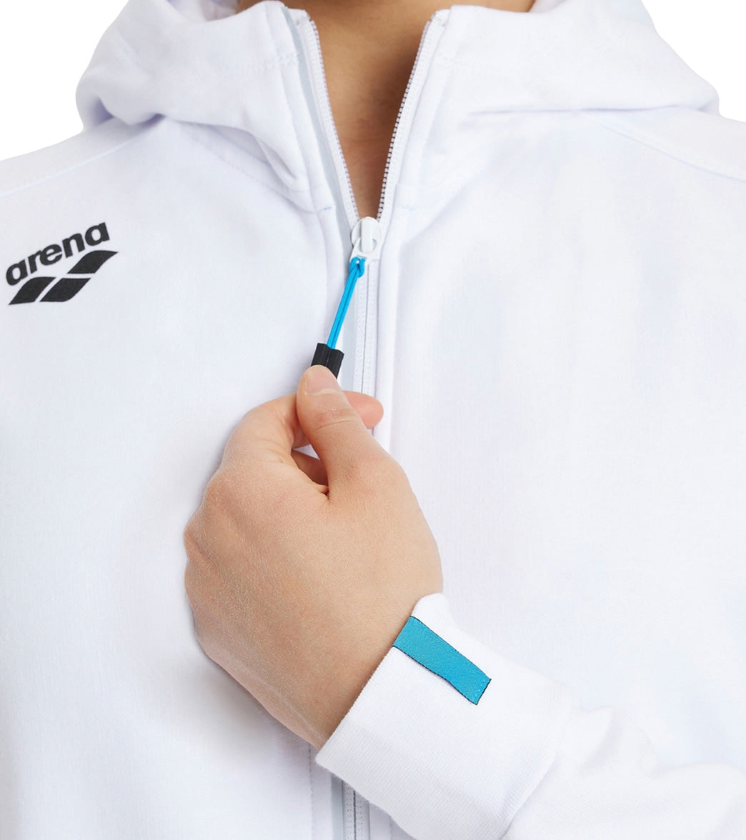 Arena Women's Team Panel Front Zipped Hooded Jacket