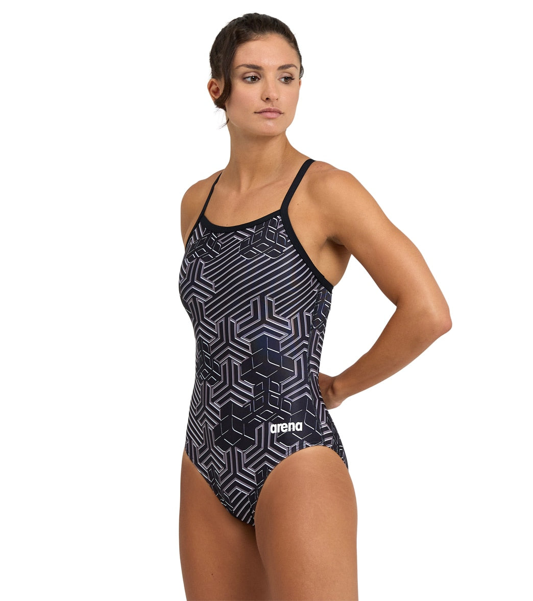 Arena Women's Kikko Pro Light Drop Back One Piece Swimsuit