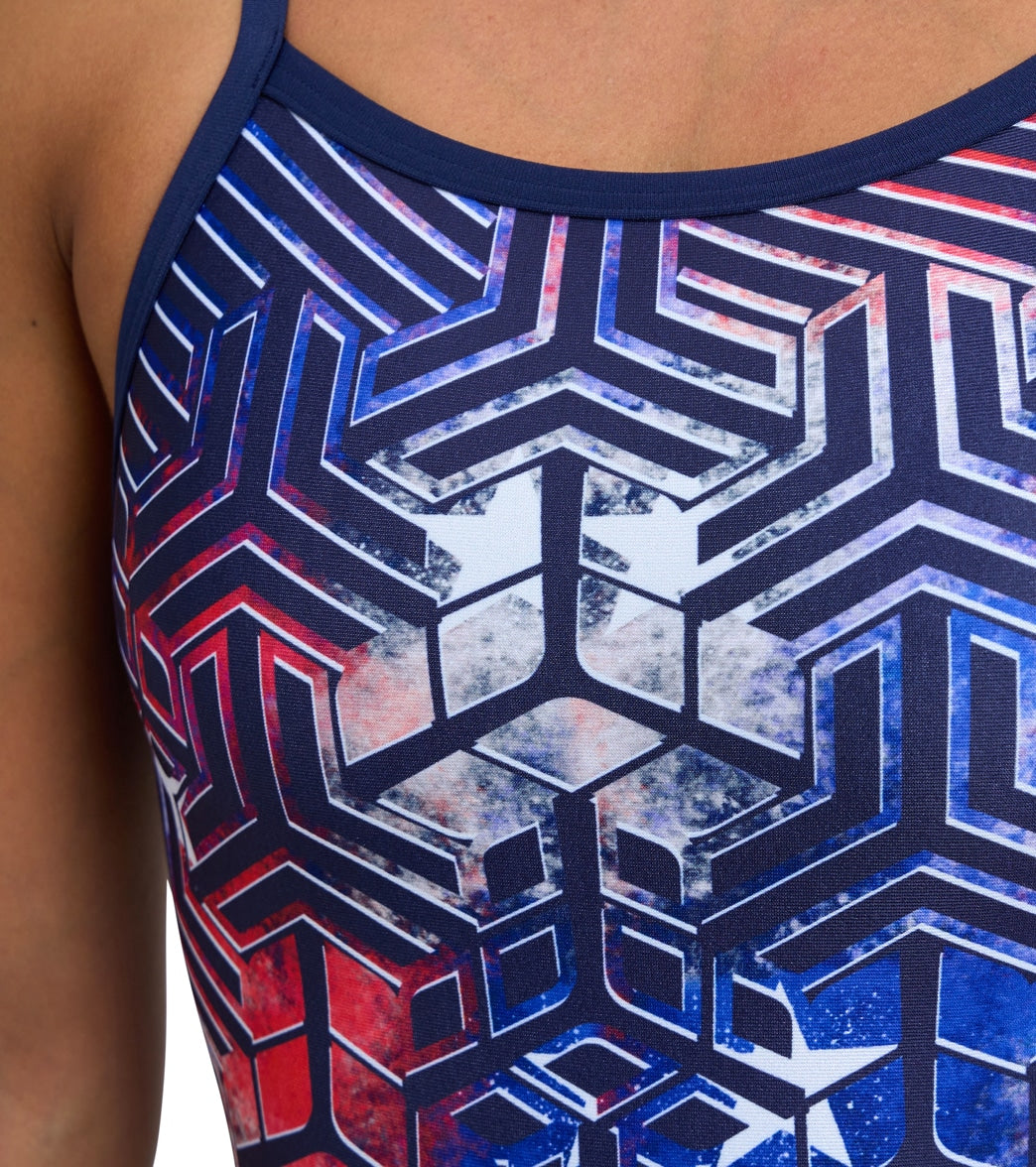 Arena Women's Kikko Pro Light Drop Back One Piece Swimsuit