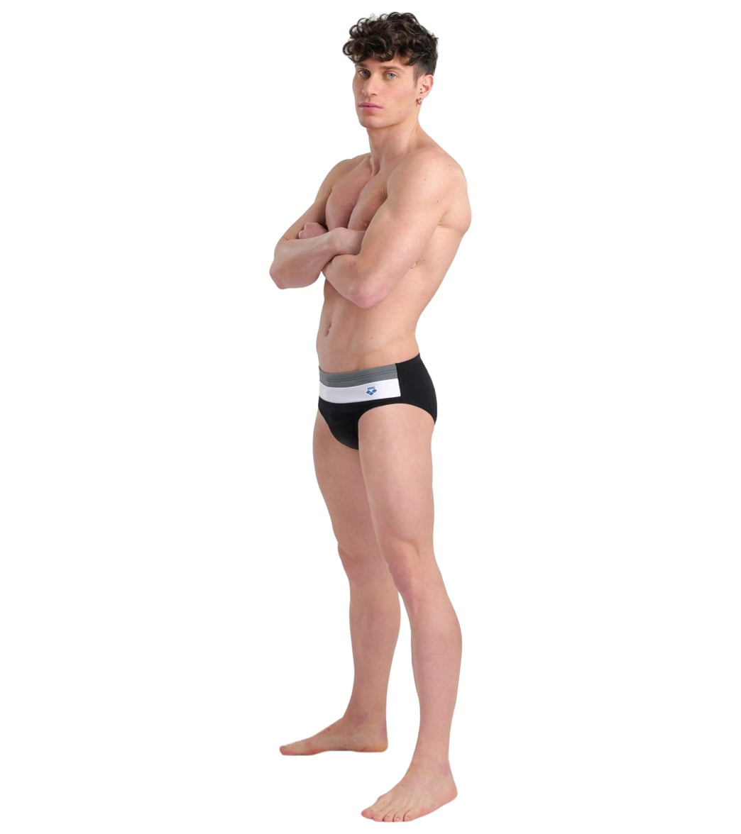 Arena Men's Icons Panel Brief Swimsuit