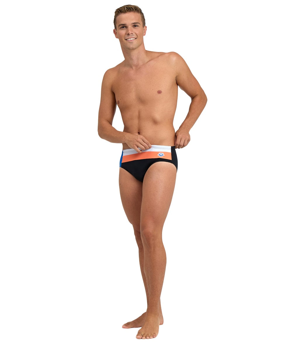 Arena Men's Icons Panel Brief Swimsuit