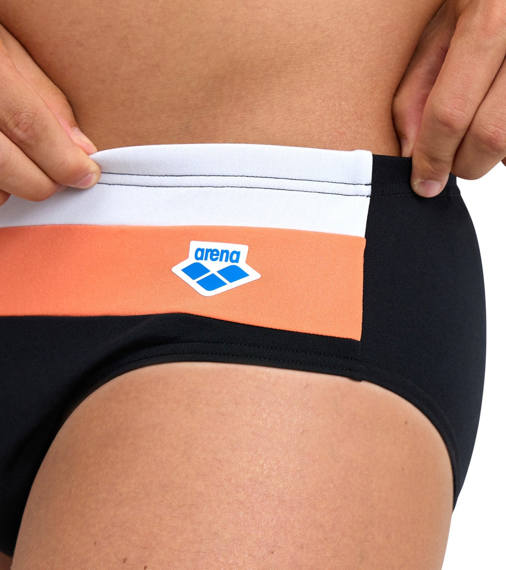 Arena Men's Icons Panel Brief Swimsuit