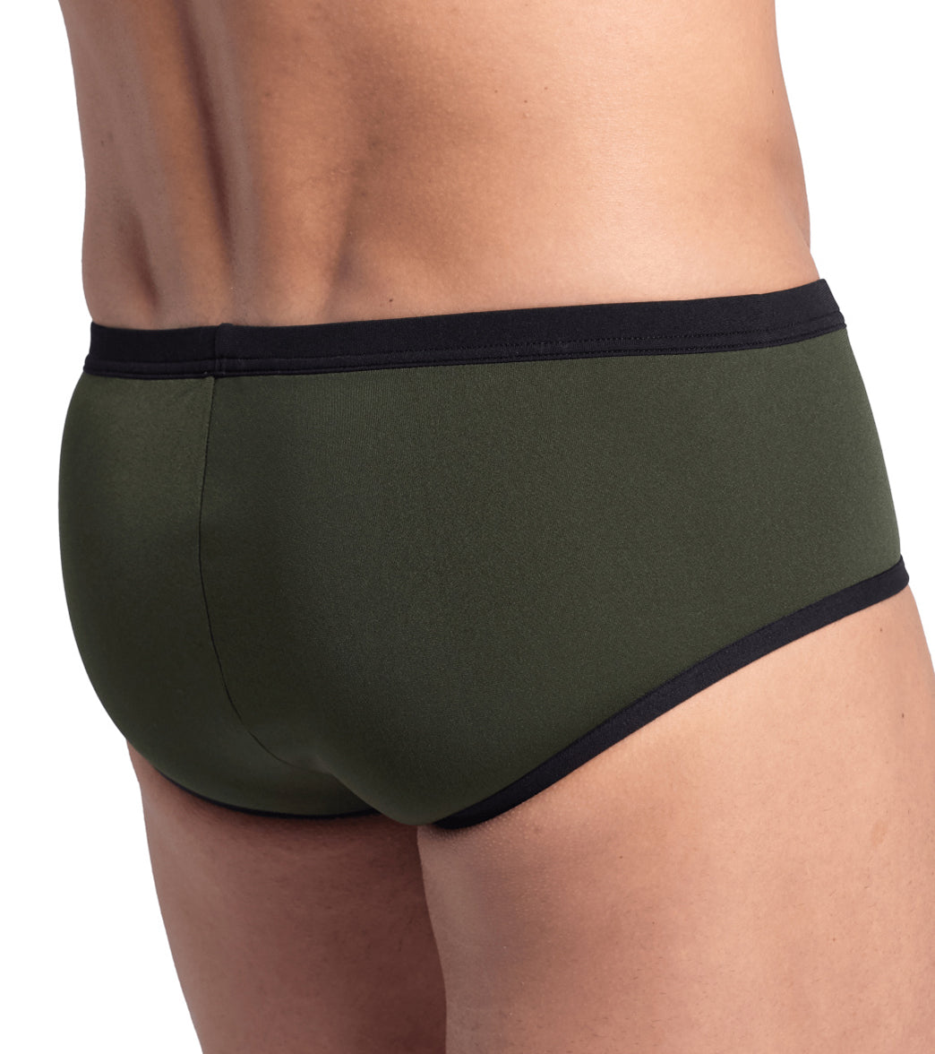 Arena Men's One Big Logo Brief Swimsuit