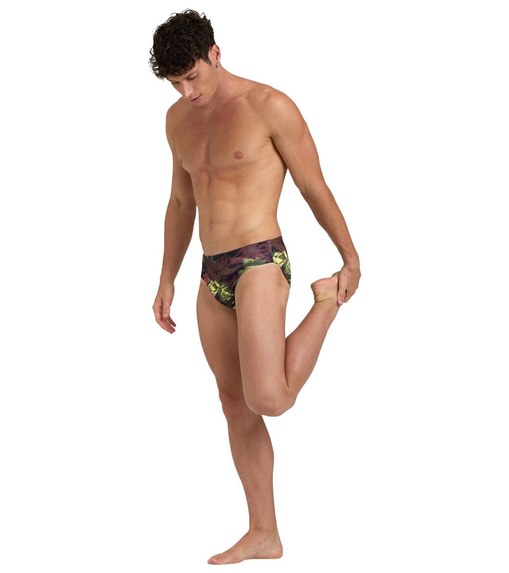 Arena Men's Hero Camo Brief Swimsuit