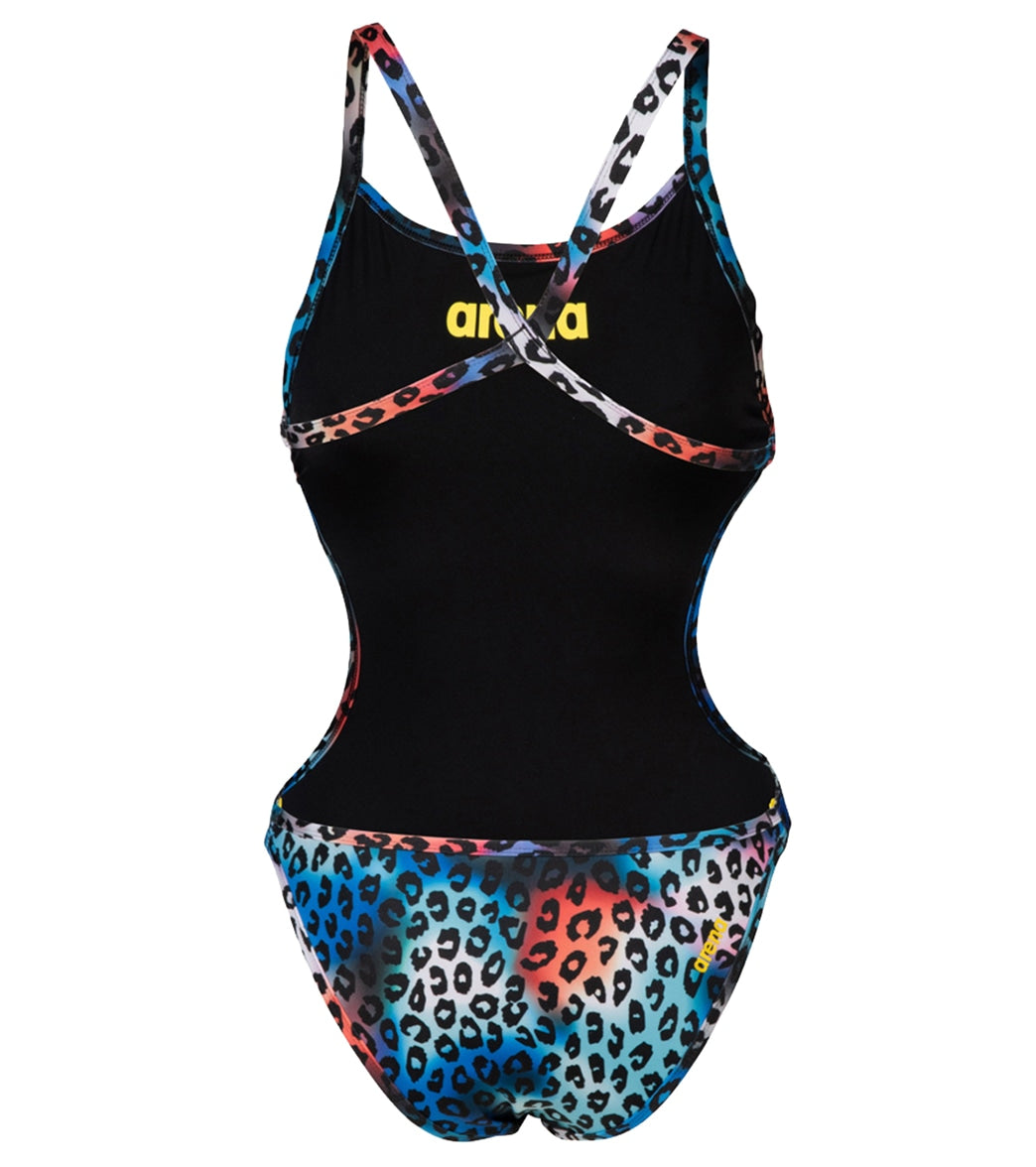 Arena Women's Rule Breaker Hooked Reversible One Piece Swimsuit