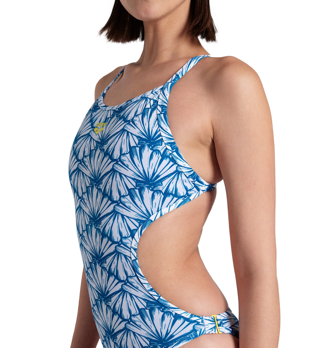 Arena Women's Rule Breaker Hooked Reversible One Piece Swimsuit