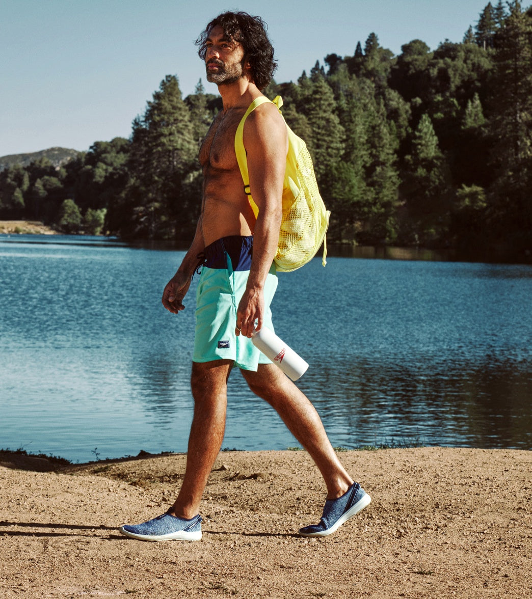 Speedo Men's 17" Marina Flex Swim Trunks