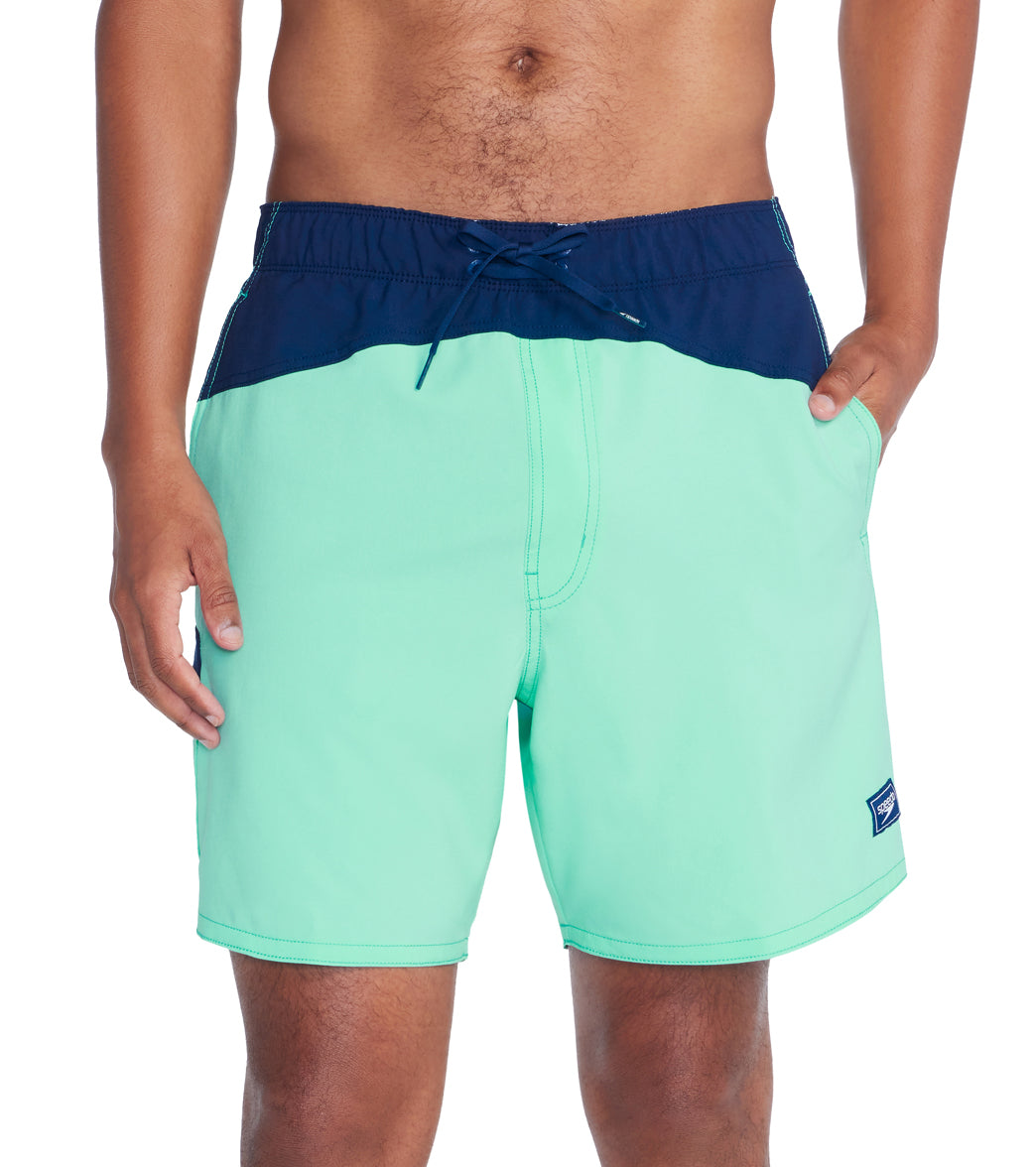 Speedo Men's 17" Marina Flex Swim Trunks