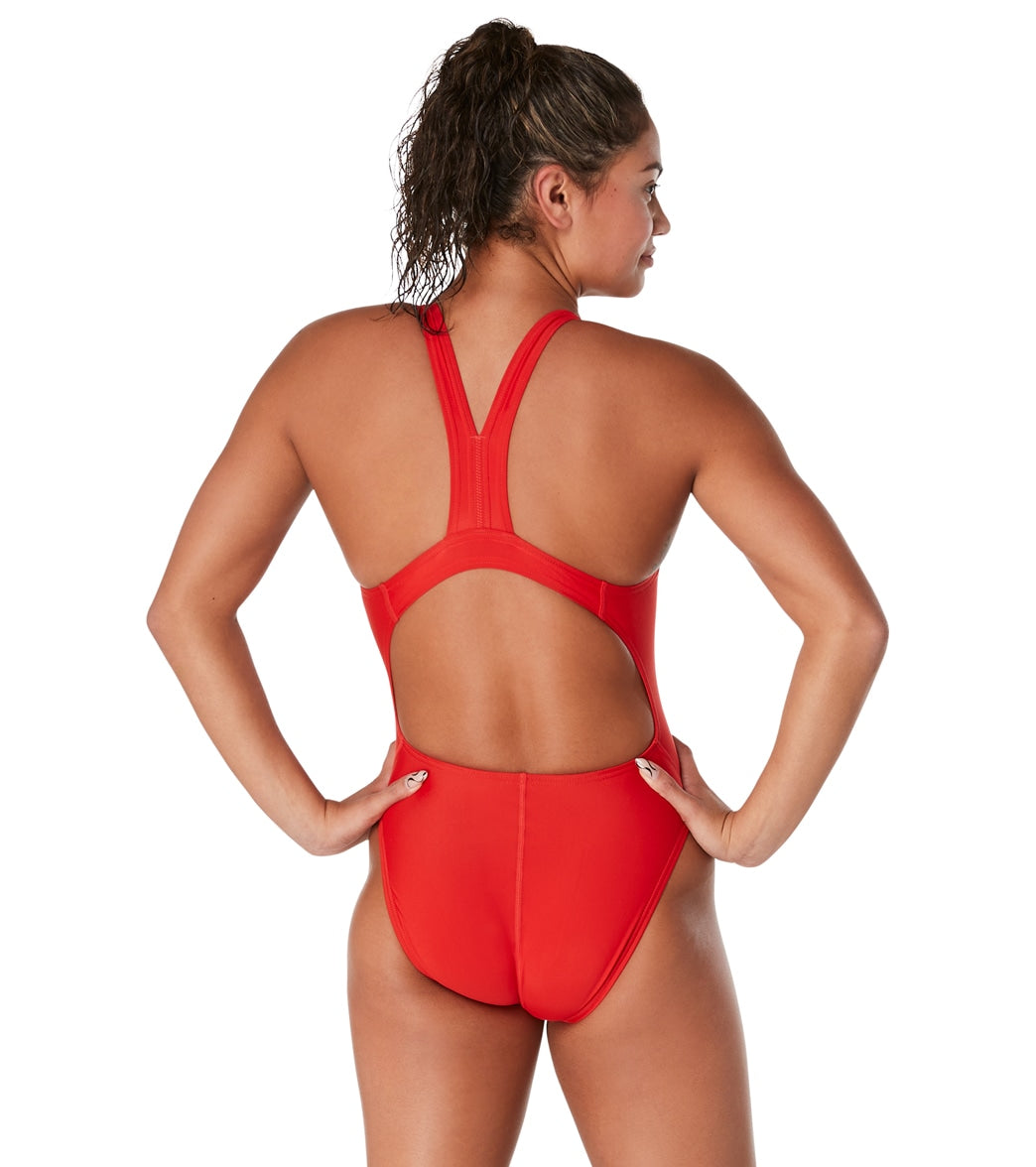 Speedo Women's Eco Solid Super Pro One Piece Swimsuit
