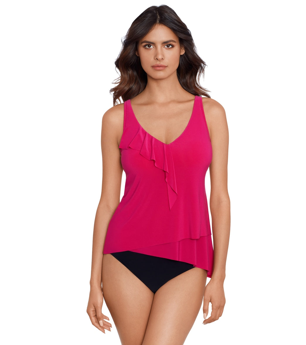 Magicsuit by Miraclesuit Women's Cascade Amira Tankini Top