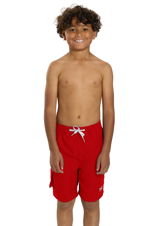 TYR Boys' Solid Youth Challenger-X Swim Trunks (Little Kid, Big Kid)