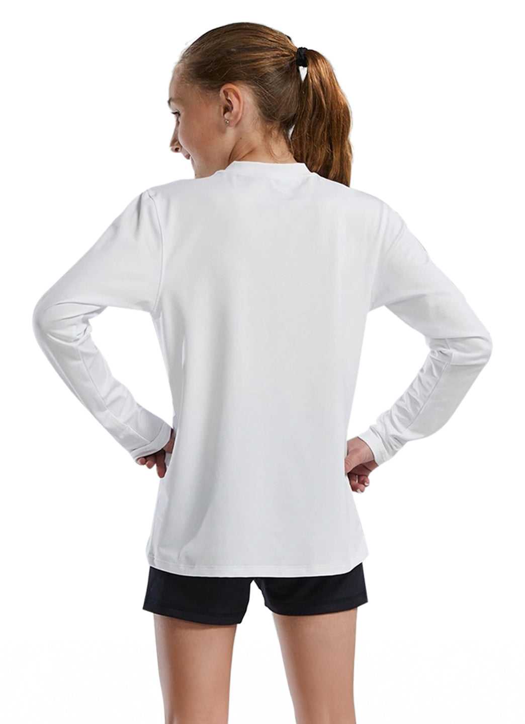 TYR Unisex SunDefense Long Sleeve Rash Guard (Little Kid, Big Kid)