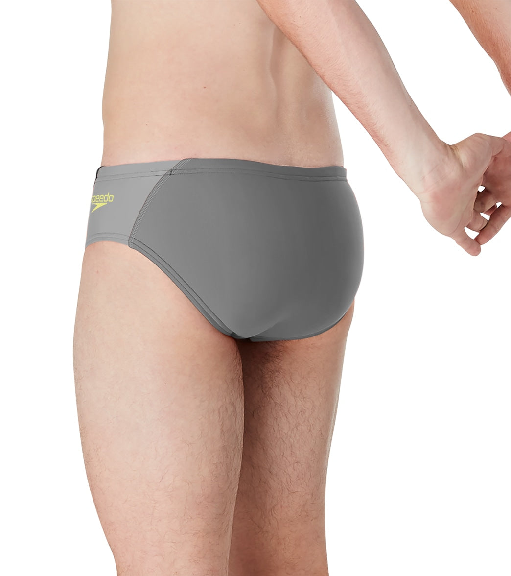 Speedo Men's Eco Splice Brief Swimsuit