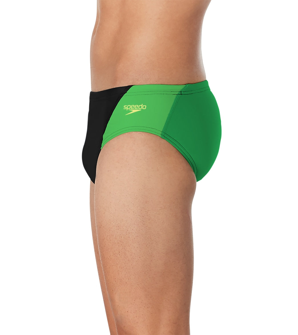Speedo Men's Eco Splice Brief Swimsuit