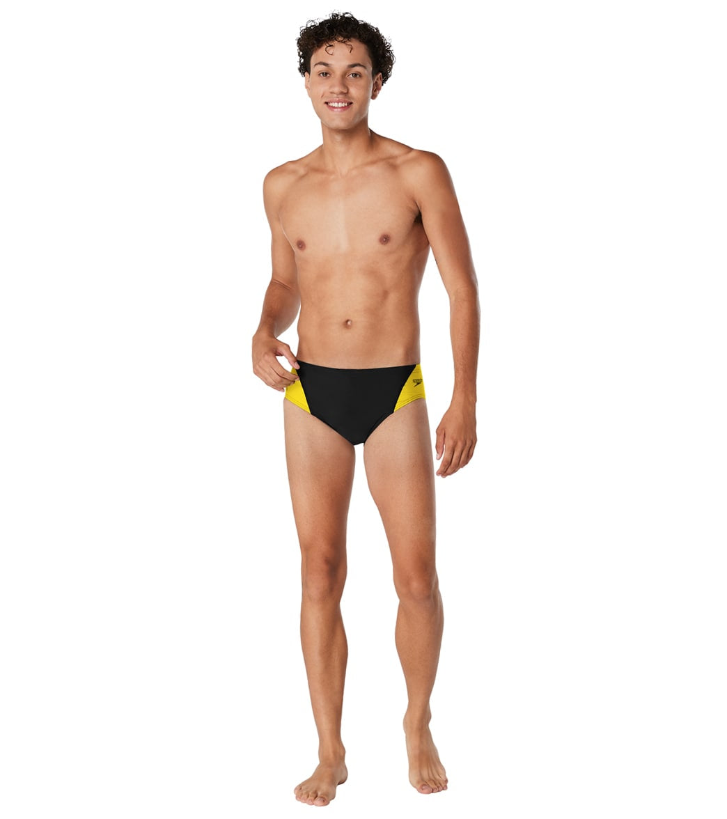 Speedo Men's Eco Splice Brief Swimsuit