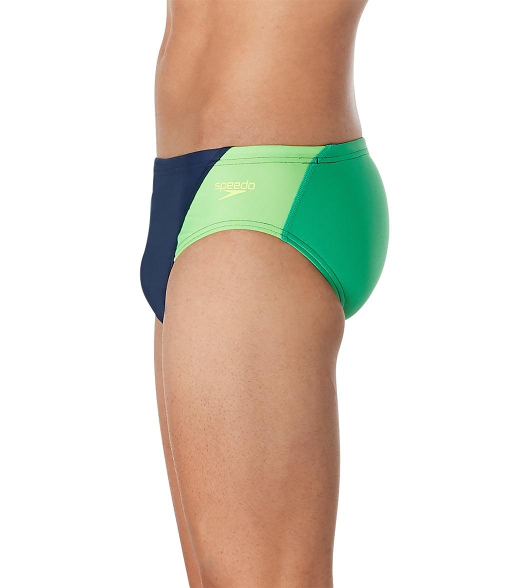 Speedo Men's Eco Splice Brief Swimsuit