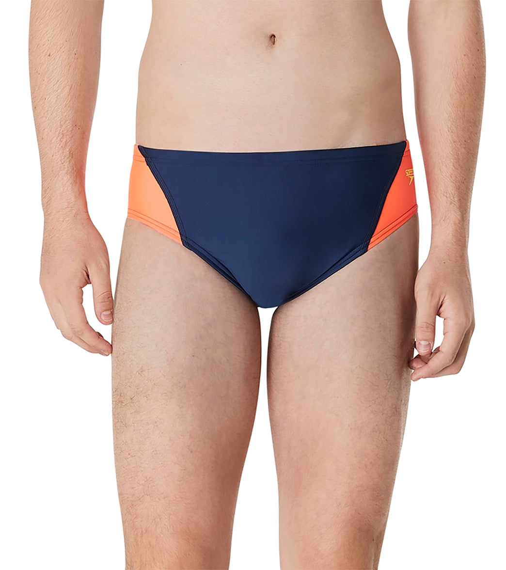 Speedo Men's Eco Splice Brief Swimsuit