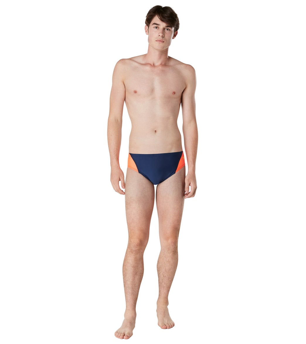 Speedo Men's Eco Splice Brief Swimsuit