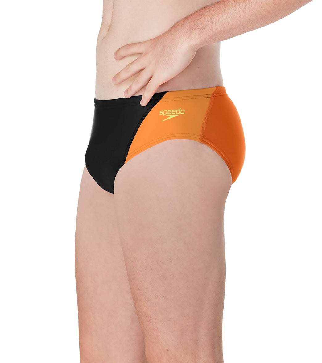 Speedo Men's Eco Splice Brief Swimsuit
