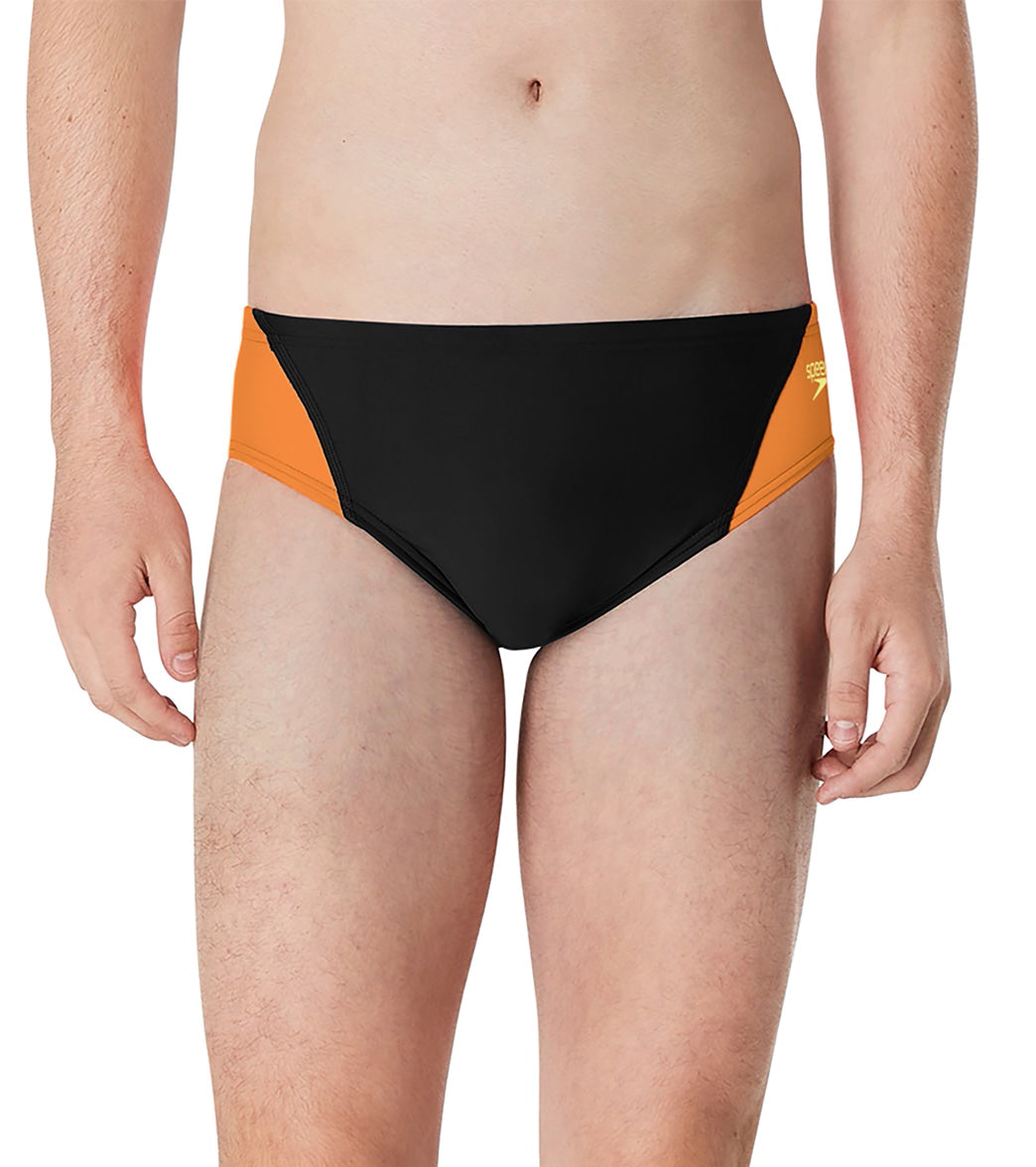 Speedo Men's Eco Splice Brief Swimsuit