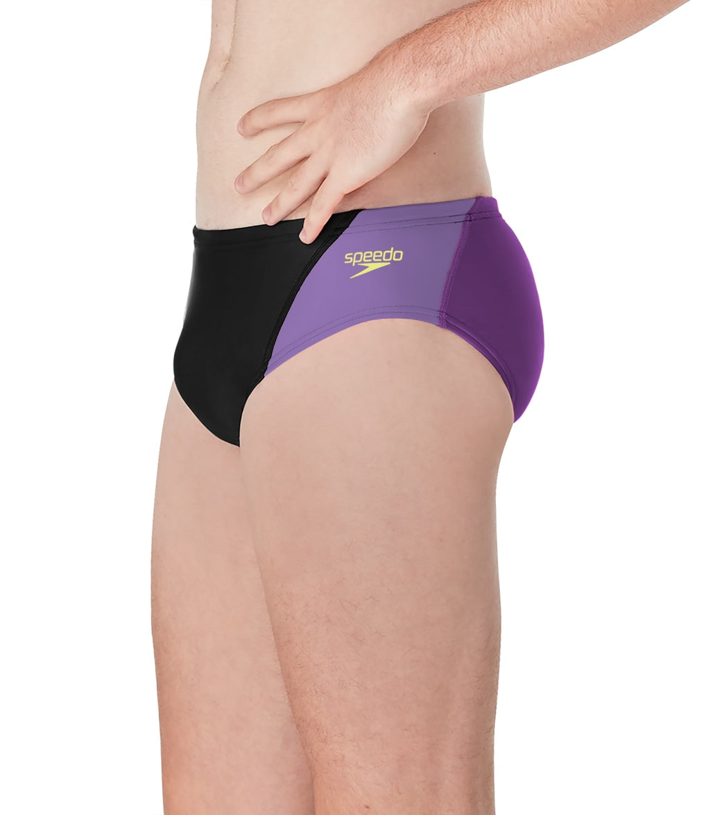 Speedo Men's Eco Splice Brief Swimsuit