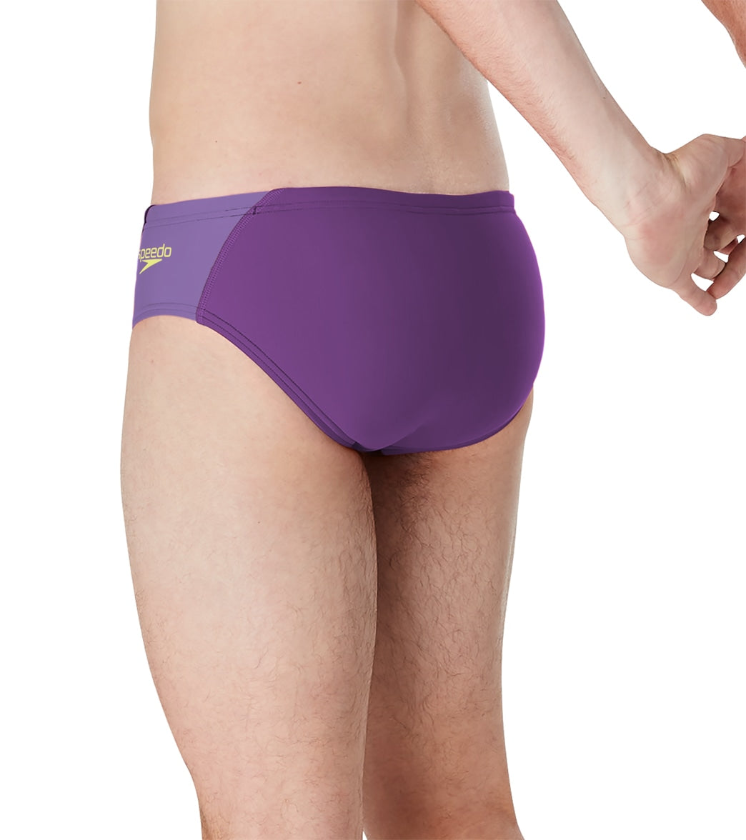 Speedo Men's Eco Splice Brief Swimsuit