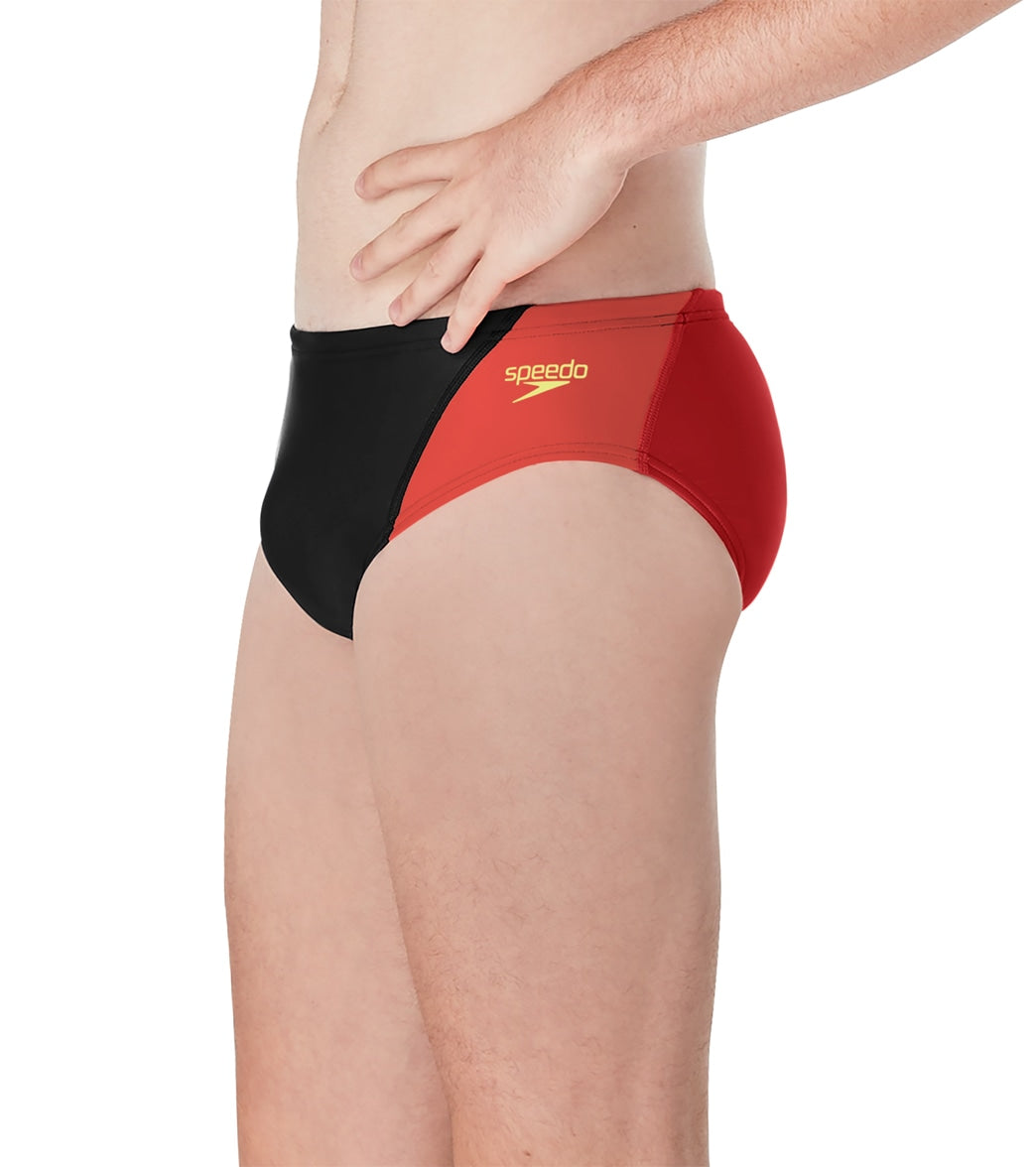 Speedo Men's Eco Splice Brief Swimsuit