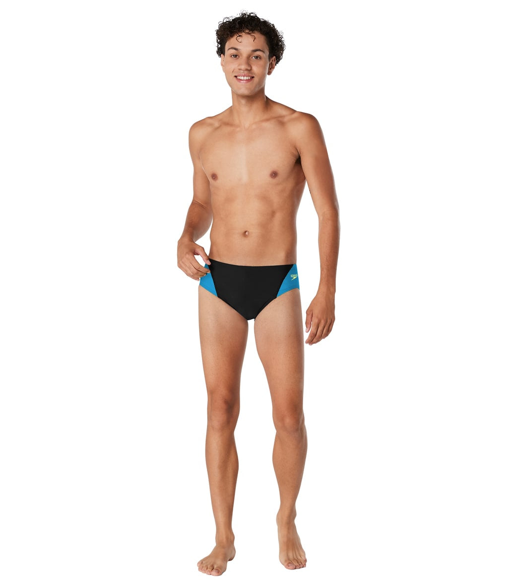 Speedo Men's Eco Splice Brief Swimsuit