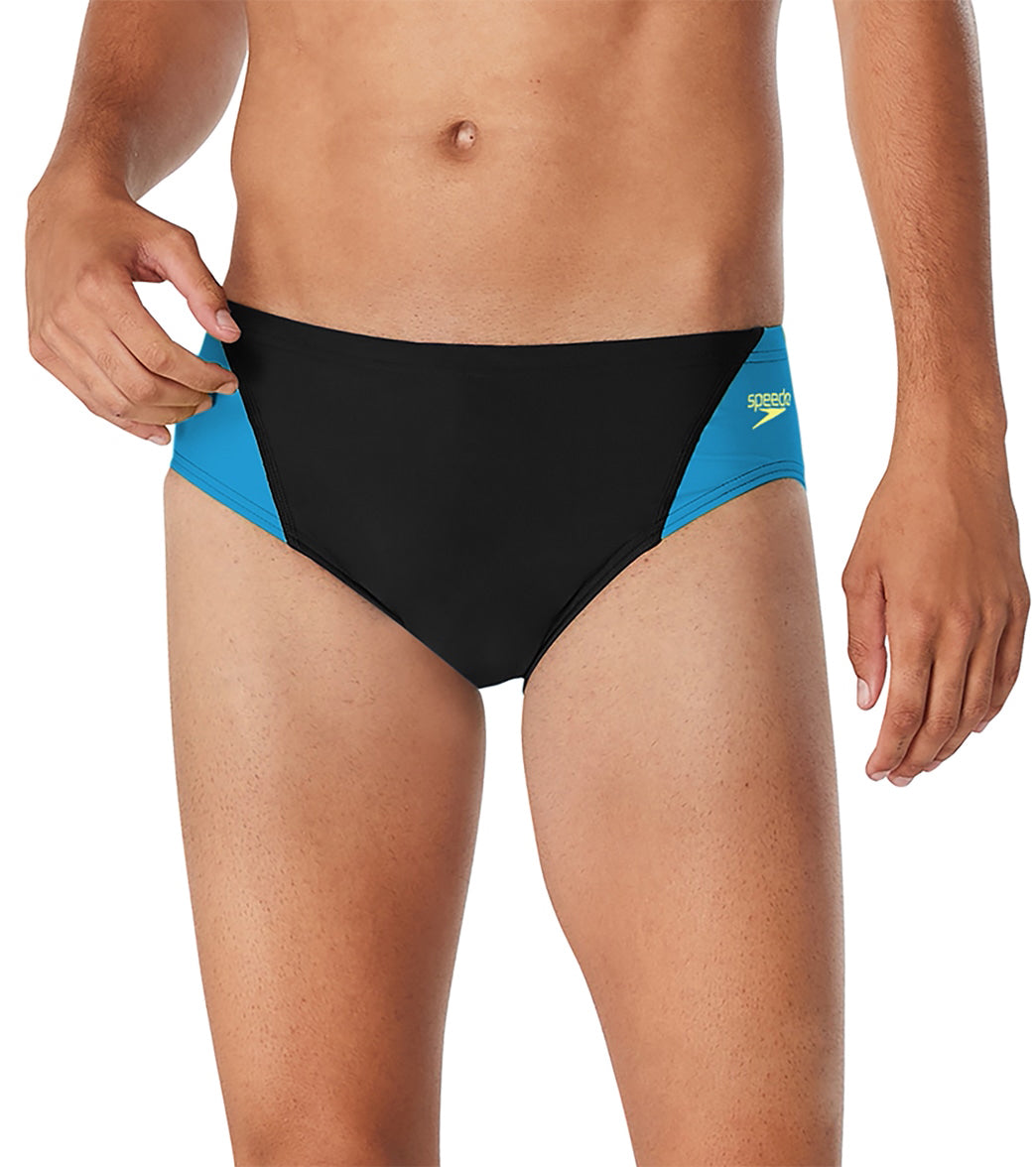 Speedo Men's Eco Splice Brief Swimsuit