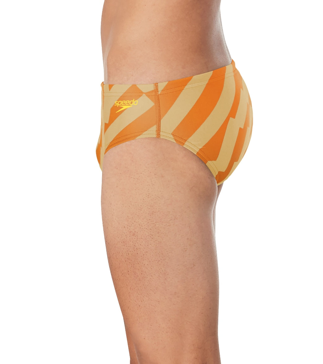 Speedo Men's ST Vortex Maze Brief Swimsuit