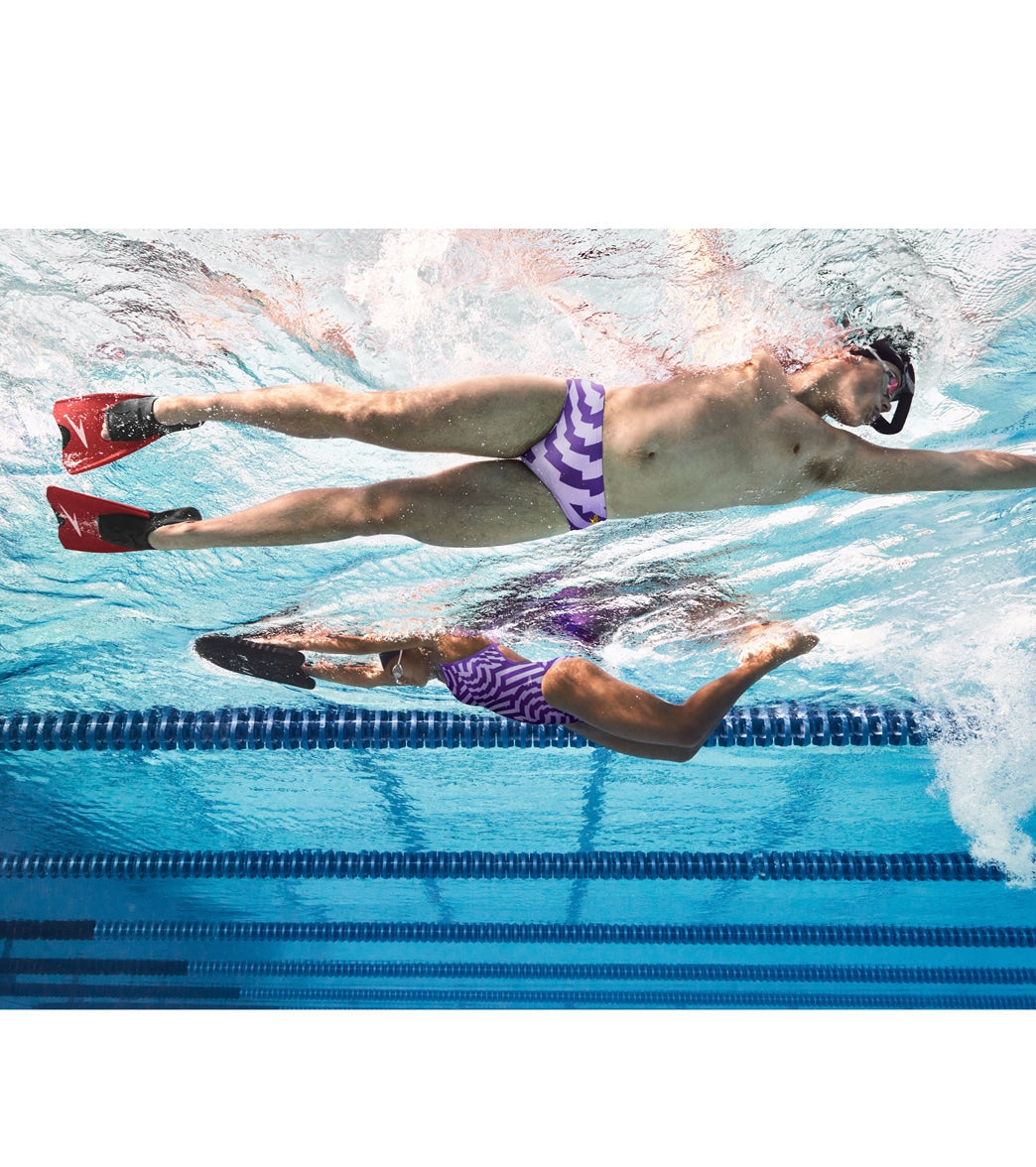 Speedo Men's ST Vortex Maze Brief Swimsuit