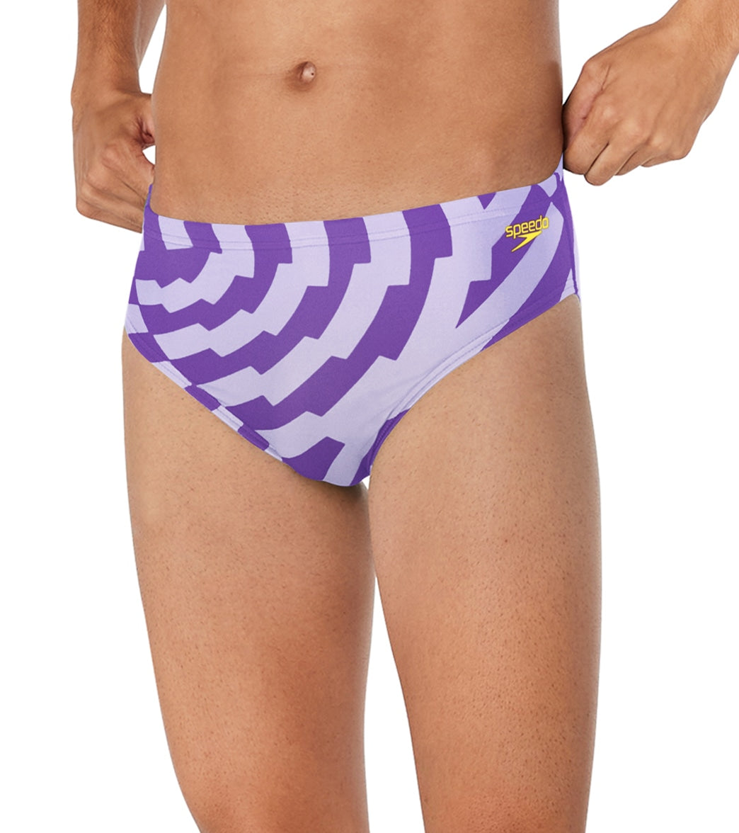 Speedo Men's ST Vortex Maze Brief Swimsuit
