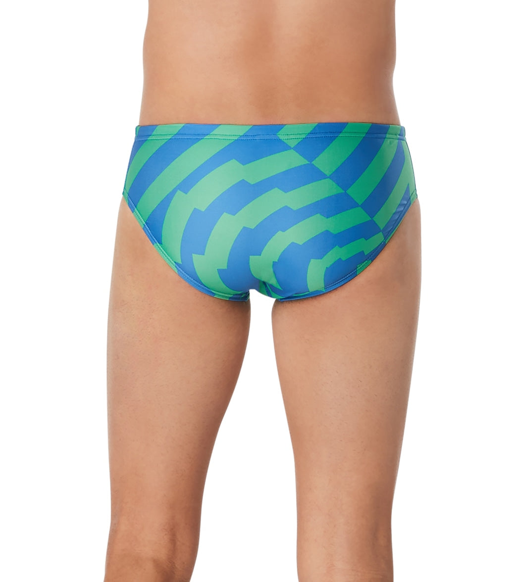 Speedo Men's ST Vortex Maze Brief Swimsuit